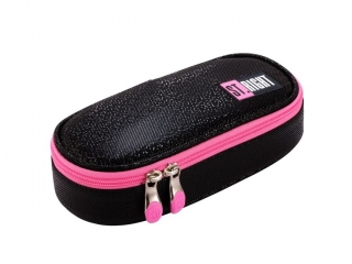 Pi�rnik saszetka usztywniona z wewn�trzn� klapk� PC1 BLACK GLITTER