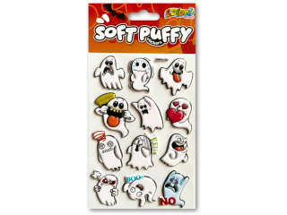 PENMATE KOLORI NAKLEJKI PUFFY SWPH-1801 HALLOWEEN GHOSTS