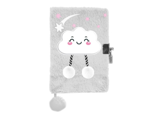 Pami�tnik z k��dk� pluszowy PASO BeUniq CLOUD BU26CZ-3676 A5
