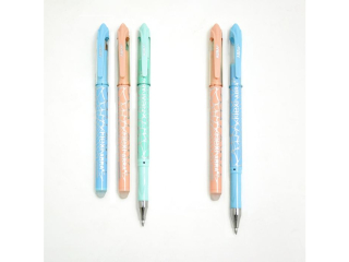 PENMATE DŁUGOPIS ŚCIERALNY FLEXI ABRA PASTEL 3 SZT.+2 GRATIS