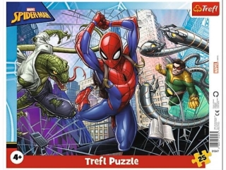 Puzzle "25 Ramkowe - Odważny Spiderman" / Disney Marvel Spiderman 31347