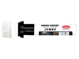 Markery kredowe JUMBO końcówka ścięta 8x30mm,