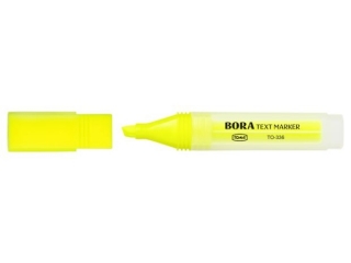 Zakreślacze tekstu BORA, trójkątne, szeroka końcówka 1-4mm,