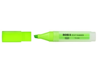 Zakreślacze tekstu BORA, trójkątne, szeroka końcówka 1-4mm,