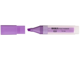 Zakreślacze tekstu BORA, trójkątne, szeroka końcówka 1-4mm,