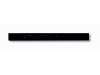 KIN CZARNY PASTEL W SZTYFCIE 4355/1 7x7MM - MIKKI [opakowanie=18szt]