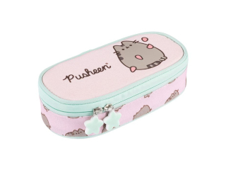 Pirnik saszetka usztywniona z wewntrzn klapk PUSHEEN PINK