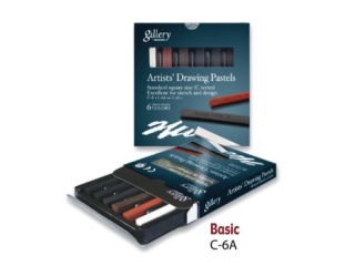 MUNGYO GALLERY ARTISTS PASTELE SUCHE TWARDE C-6A KOMPLET 6 SZT.