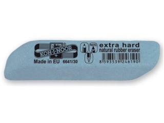 KIN GUMKA EXSTRA TWARDA 6641 POJEDYNCZA - DO KREDEK [opakowanie=30szt]