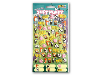 PENMATE KOLORI NAKLEJKI SOFT PUFFY SWP-4008 DOGS