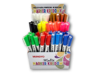 MUNGYO MARKER KREDOWY DISPLEJ 72 SZT. MIX KOLOR�W