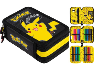 Pirnik szkolny potrjny z wyposaeniem POKEMON