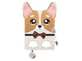 Pamitnik z kdk 3D "wochacz" A5 96 kartek MY LITTLE FRIEND, CORGI