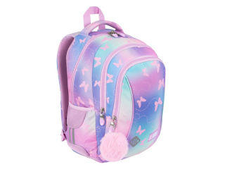 Plecak 3 komorowy 15" BP26 PINK BUTTERFLIES