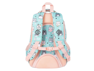 Plecak 3 komorowy 15" BP26 CHARMING CATS