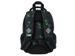 Plecak 3 komorowy 17" BP77 GREEN GAME