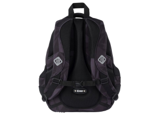 Plecak 4 komorowy 17" BP4 GEOMETRIC GREY