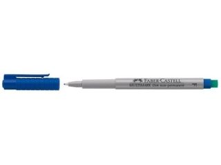 MULTIMARK OHP NIEPERMANENTNY F NIEBIESKI FABER-CASTELL [opakowanie=10szt]