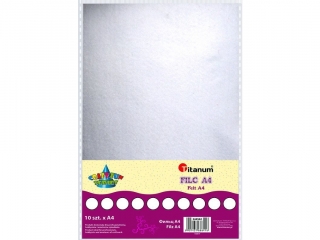 Filc A4 2mm 200g 10szt. biały