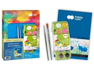 Zestaw Prezentowy, Malowanie Akwarelami, Happy Color