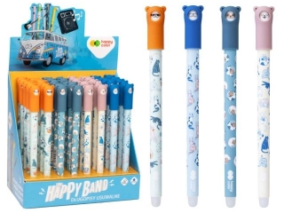 Dugopis wymazywalny Cats, 0, 5 mm, niebieski, Happy Color