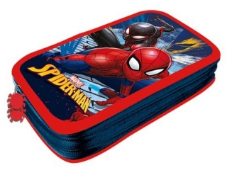 PIÓRNIK Z WYPOSAŻENIEM (2 ZAMKI) SPIDER MAN
