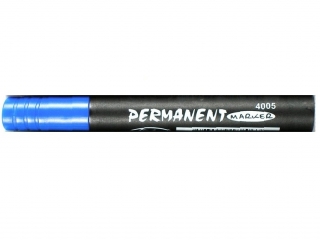 KIN MARKER 4005  PERMANENTNY NIEBIESKI OKRGA KOCWKA [opakowanie=10szt]