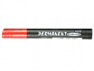 KIN MARKER 4006  PERMANENTNY CZERWONY CITA KOCWKA [opakowanie=10szt]