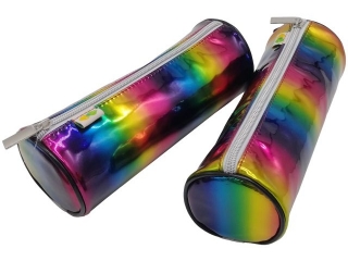 Pirnik saszetka z 1 zamkiem, Metallic, Happy Color