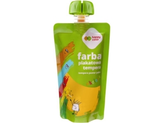 Farba plakatowa tempera, 100ml, złoty, Happy Color
