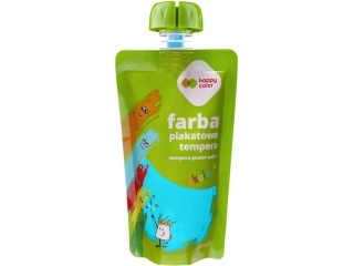Farba plakatowa tempera, 100ml, turkusowy, Happy Color