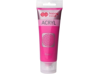 Farba akrylowa 75ml, viva magenta, Happy Color