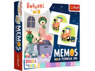 GRA - Mój pierwszy memos - Dobranoc, Trefliki na noc" / Studio Trefl Rodzina Treflików