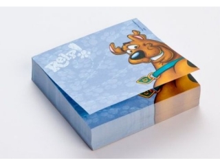 KOSTKA BIURKOWA / 2 wzory SCOOBY DOO
