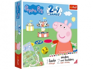 GRA - 2w1 Chińczyk/Węże i drabiny Peppa / Peppa Pig