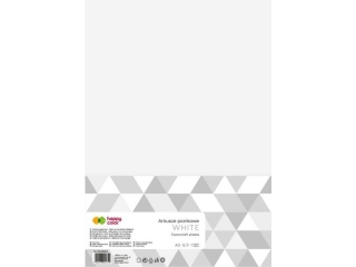 Arkusze piankowe A3, 5 ark, biay , Happy Color