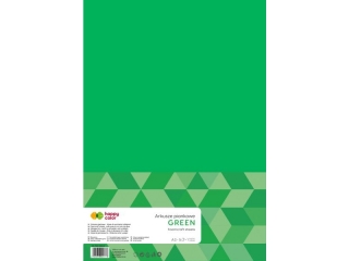 Arkusze piankowe A3, 5 ark, zielony, Happy Color