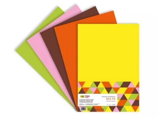 Arkusze piankowe samoprzylepne A4, 5 ark, MIXA2, Happy Color