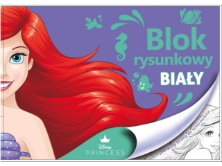 BLOK RYSUNKOWY BIAŁY A4/20k. z pierwszą stroną do kolorowani