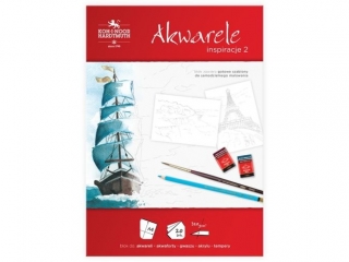 KIN BLOK INSPIRACJE2 - AKWARELE A4, 20 ARK., 320 G