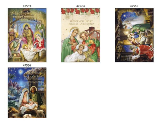 Laurka przestrzenna LPOP 138x190 z kopert�  POL-MAK GWIAZDKA LPOP_GWRL_223  [opakowanie=10szt]