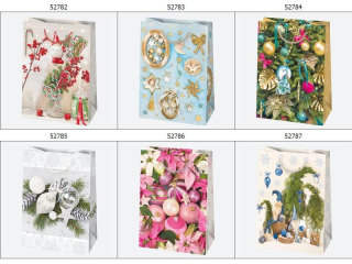 Torebka ozdobna POL-MAK Gwiazdka 10szt. T5_GW_76 230x320x110