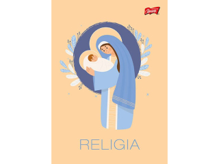 Zeszyt do religii A5 16 kartki krata ok�adka laminowana 70 g/m2 [opakowanie=15szt]