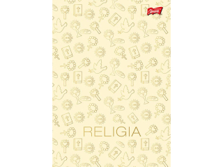 Zeszyt do religii A5 16 kartki krata ok�adka laminowana 70 g/m2 [opakowanie=15szt]