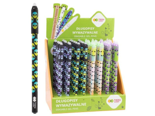 Display - Dugopis wymazywalny Go Alien, 0, 5 mm, niebieski, 40 szt., Happy Color