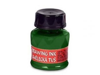 KIN TUSZ KREŚLARSKI ART 2530 PERMANENT GREEN 20G