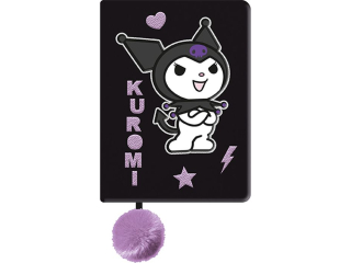 Notatnik pluszowy A5 96 kartek KUROMI