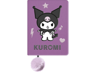 Notatnik pluszowy A5 96 kartek KUROMI