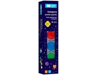 Farby plakatowe 6 kol., Pixi Planet, Happy Color