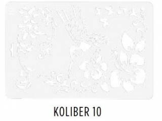 KIN SZABLON KOLIBER 10